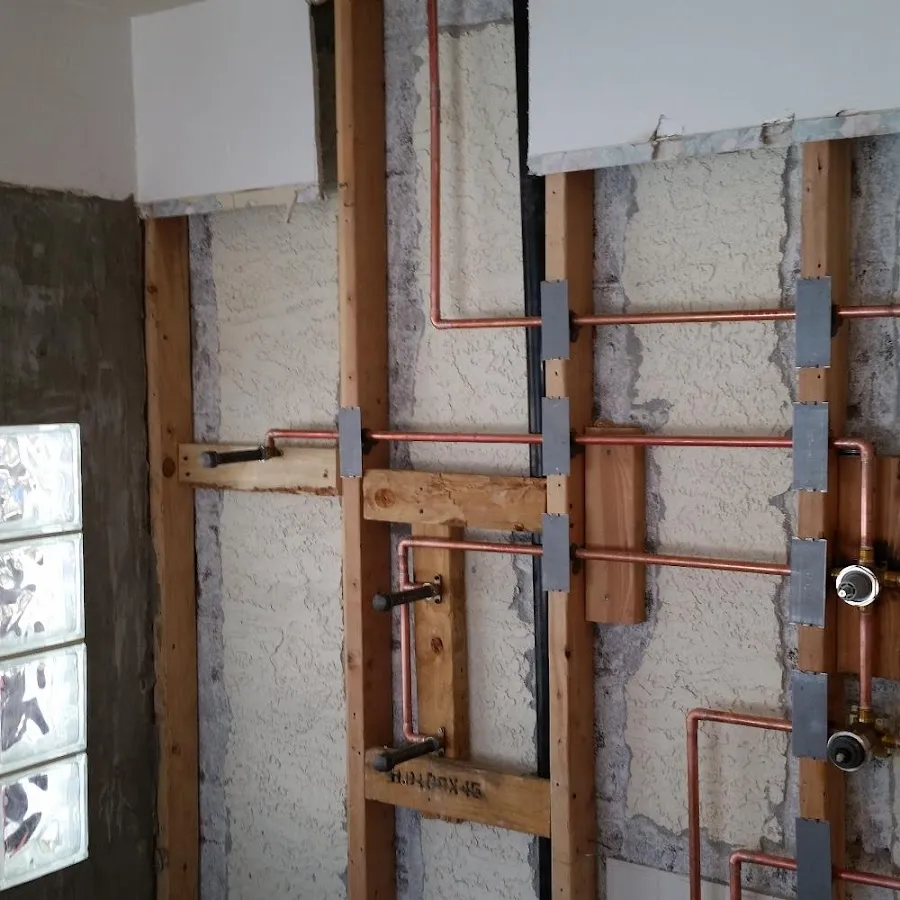 Copper pipe installation for Burst Pipe Repair in Ewing